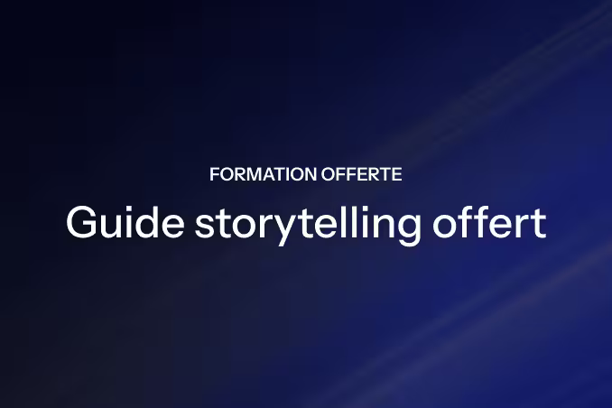 Formation storytelling offerte